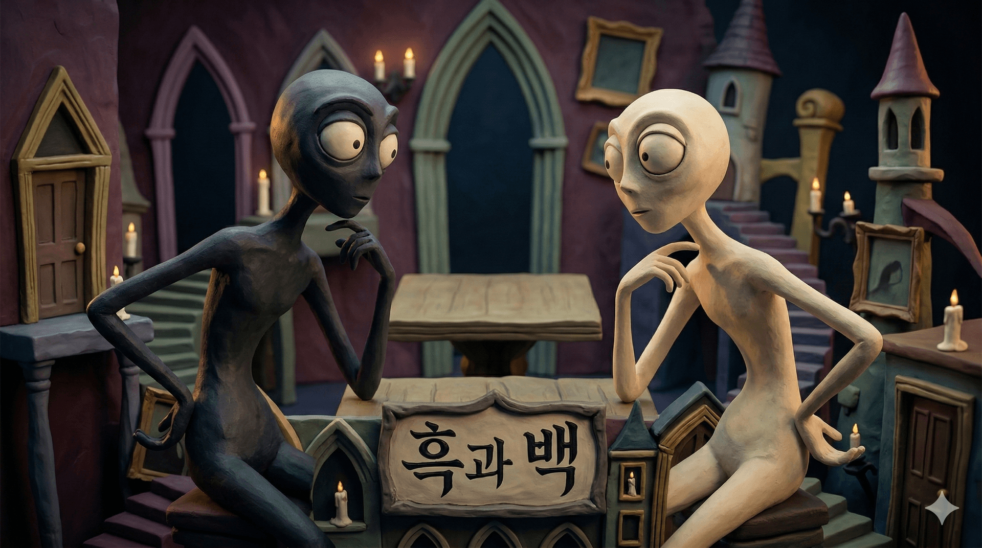 흑과 백 대표 이미지